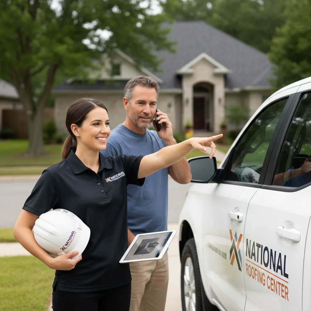 National Roofing Center customer support in Steger